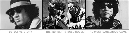picture: scenes from 'Golden Wolf Resurrection', 'The Murder in Doll House' and 'The Most Dangerous Game'